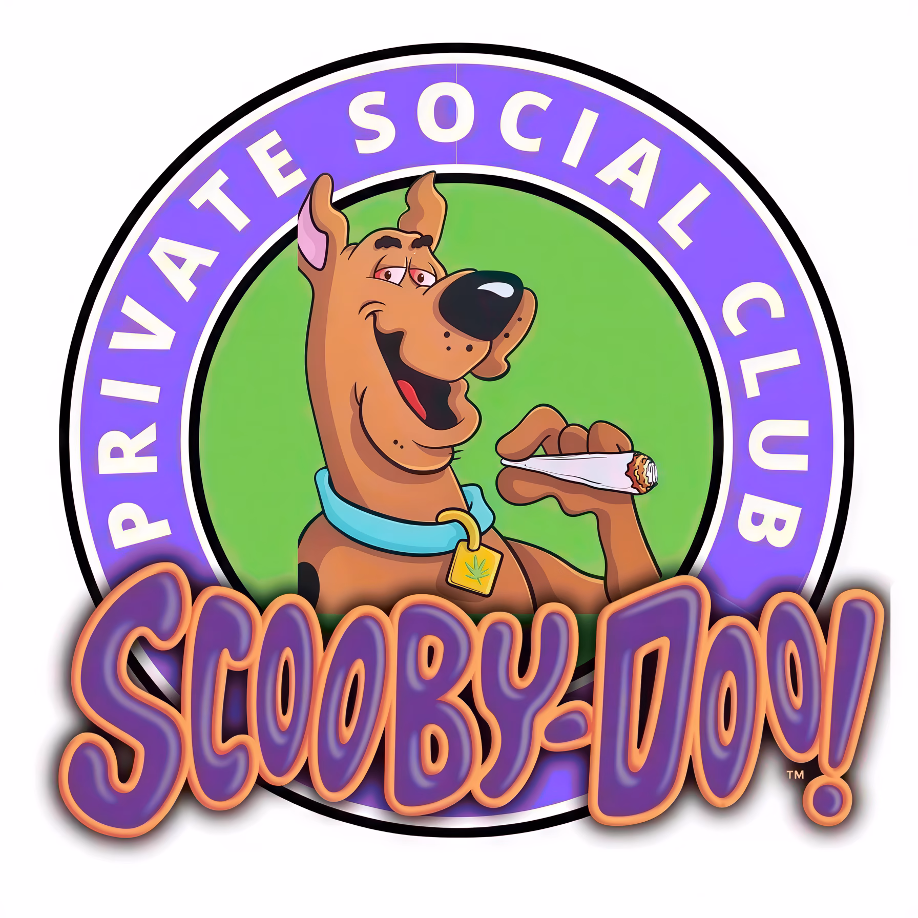 Cannabis Social Club Scooby-Doo Club logo