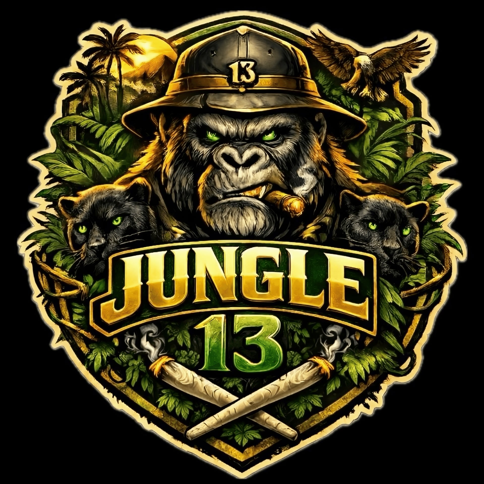 Jungle 13 logo