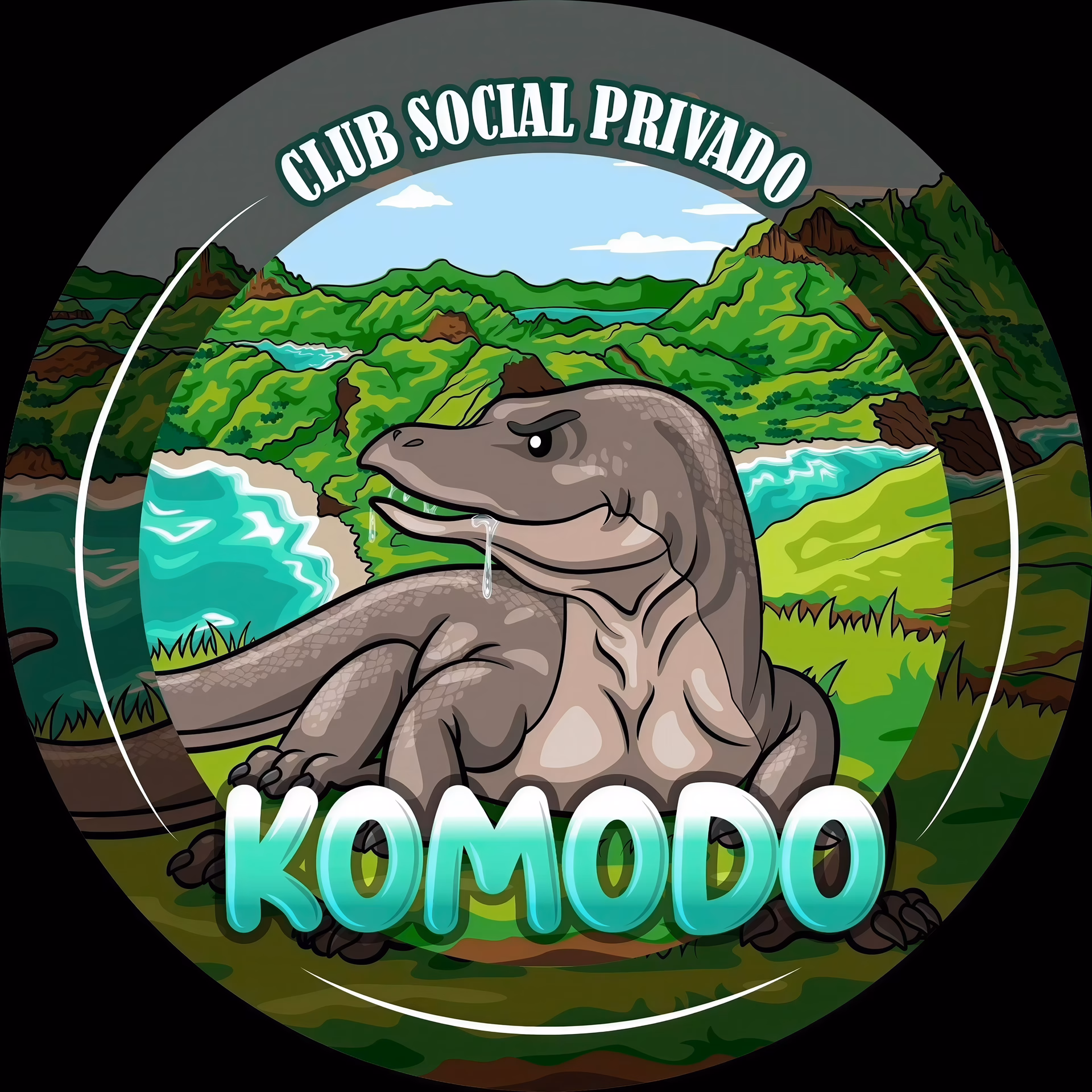 Cannabis Social Club Komodo Club logo