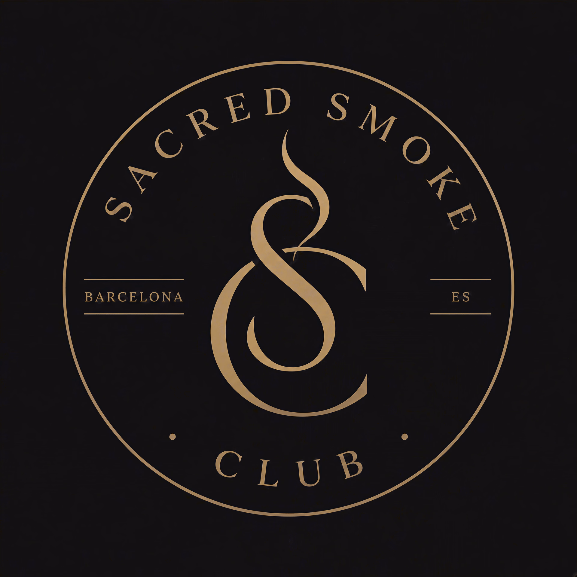 Cannabis Social Club Sacred Smoke Club logo