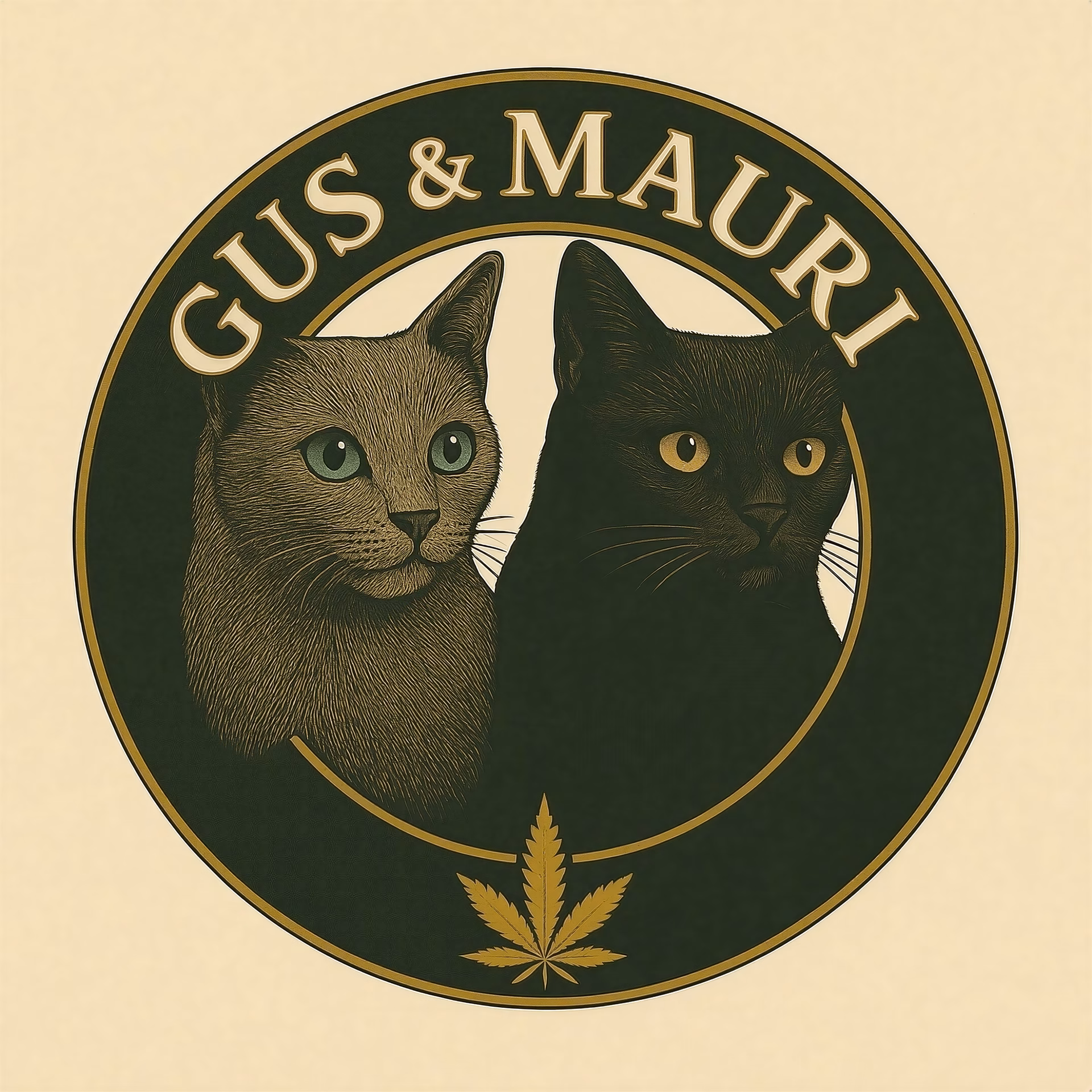 Cannabis Social Club Gus & Mauri Cannabis logo