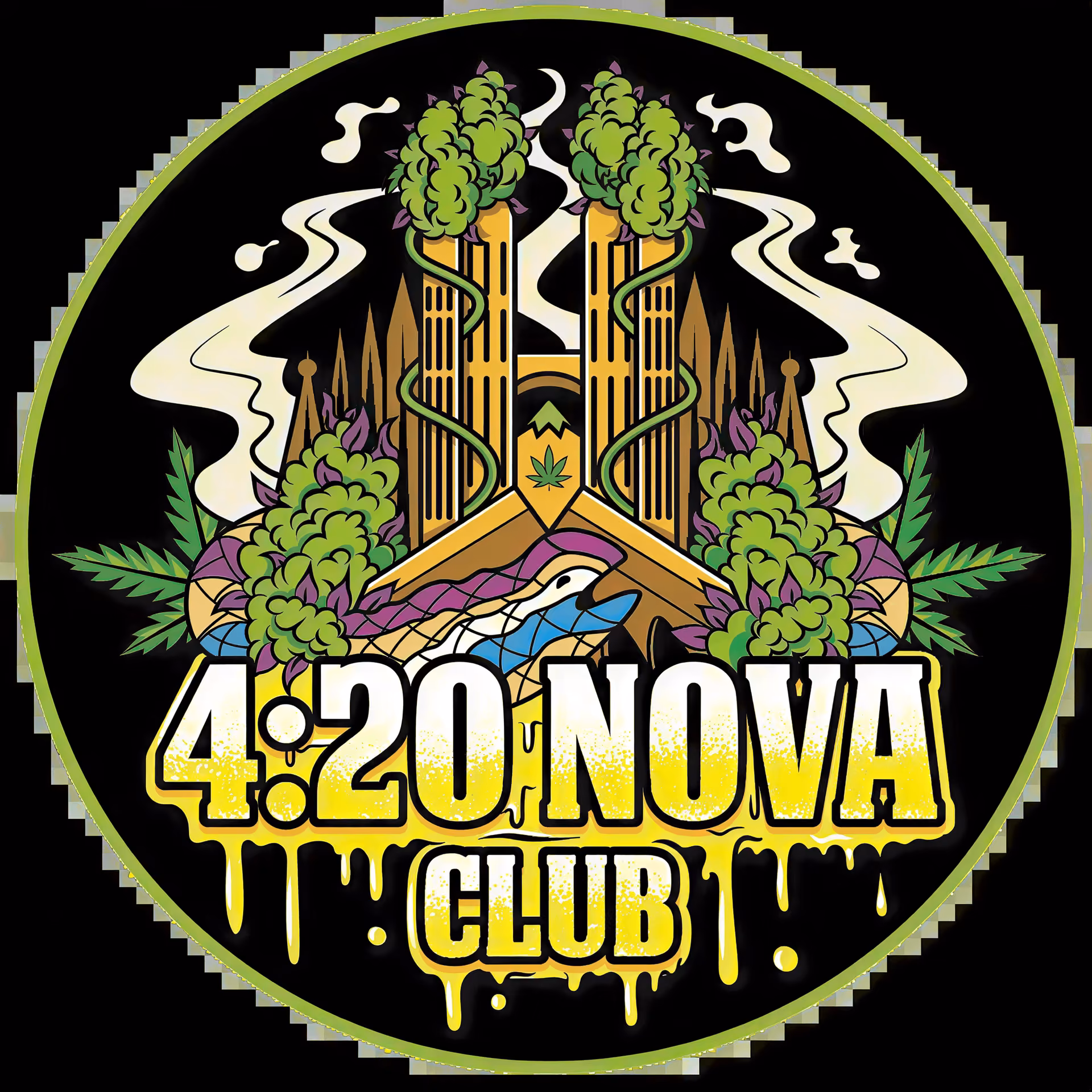 Cannabis Social Club Nova 420 logo