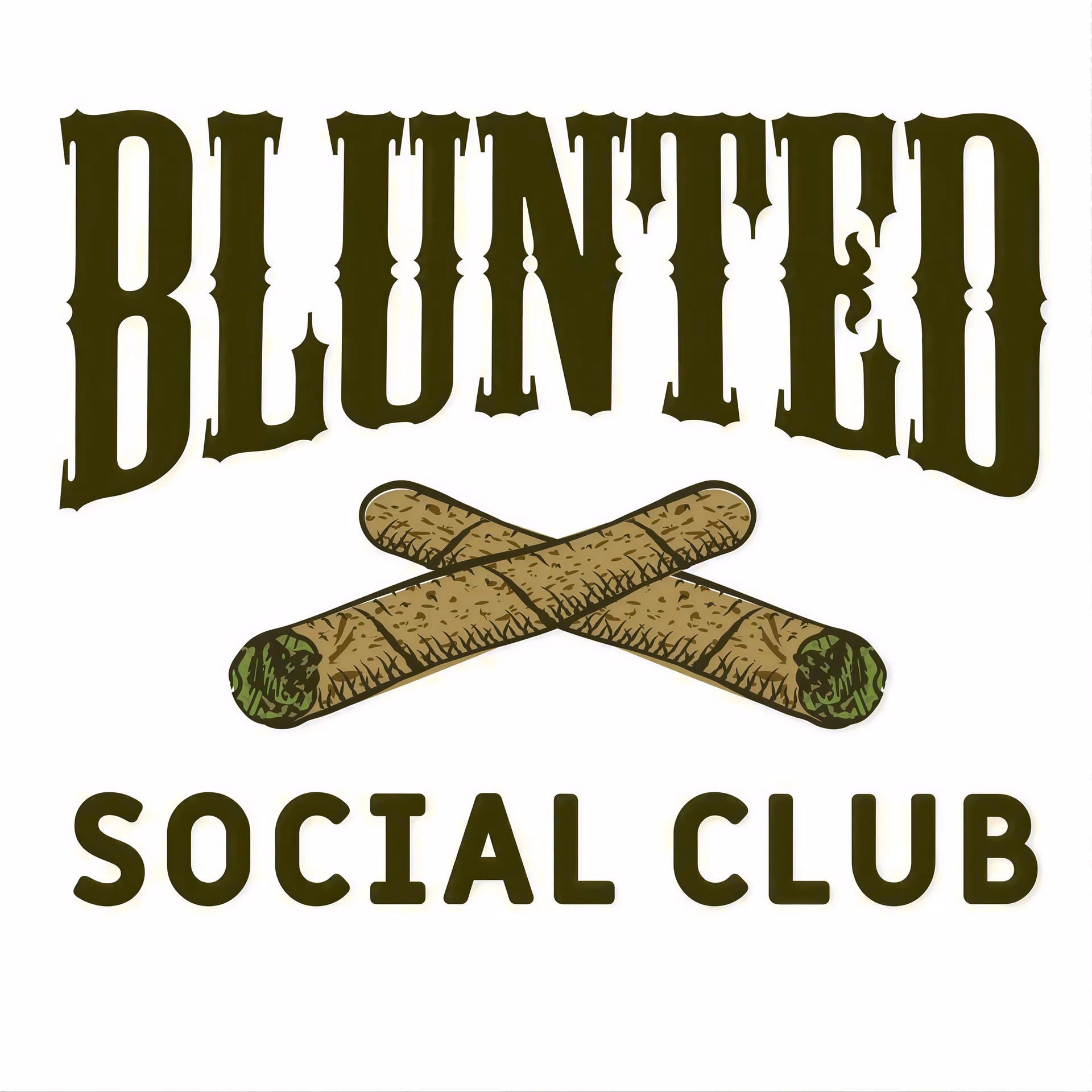 Cannabis Social Club Blunted Social Club logo